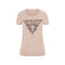 Guess T-shirt T-shirt Donna con triangolo animalier Rosa - Francavilla Moda